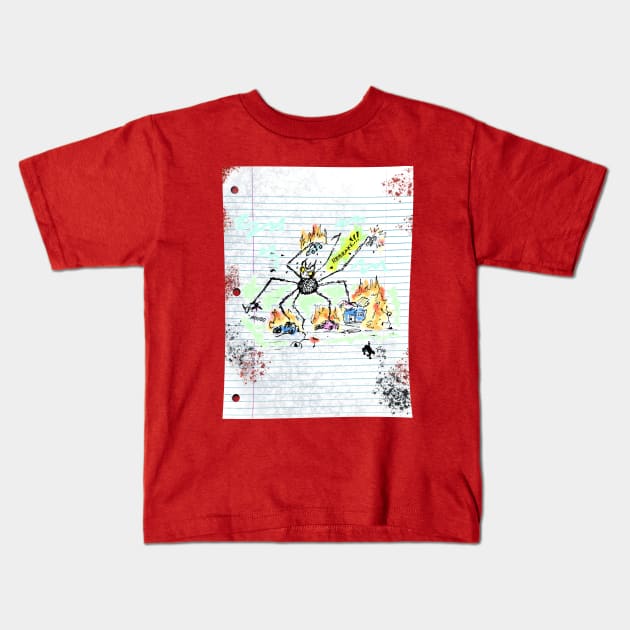 "REEEAKK!!!" Kids T-Shirt by Yeti Ink ~ Yeti307